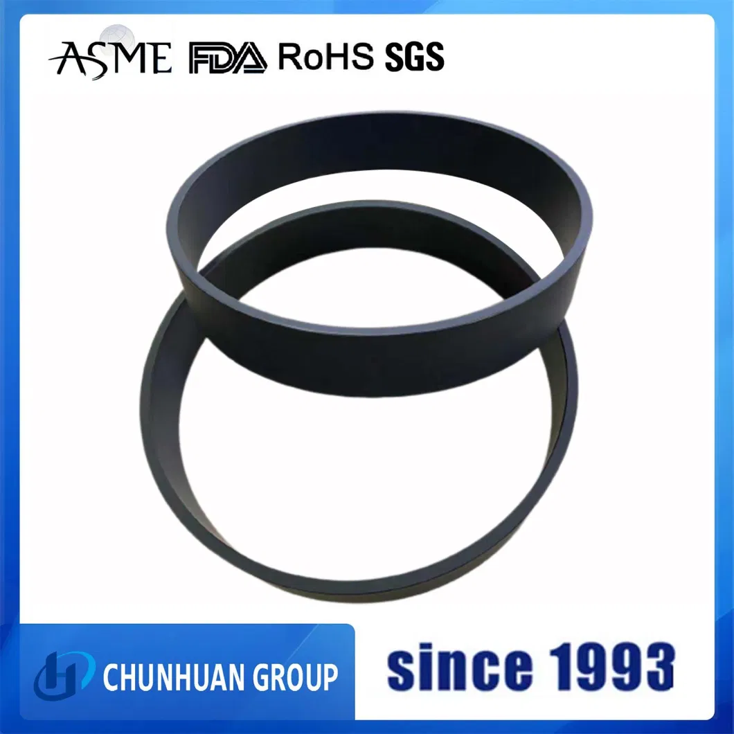 Elvator Mechanical Spare Parts Graphite Filled PTFE Plastic Piston Ring