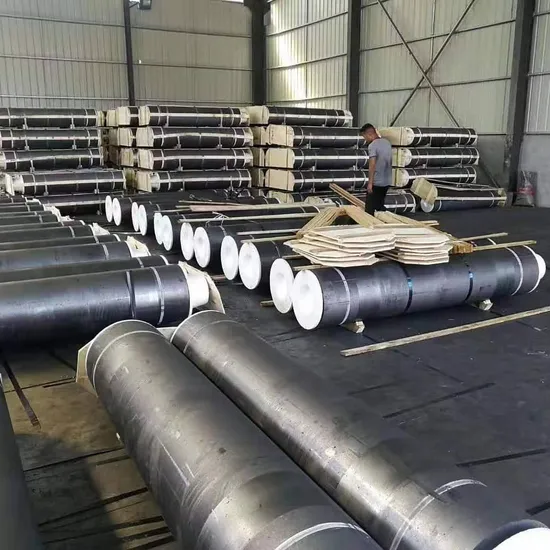 Eaf 아크로용 젖꼭지 UHP 흑연 전극이 있는 UHP600 흑연 전극